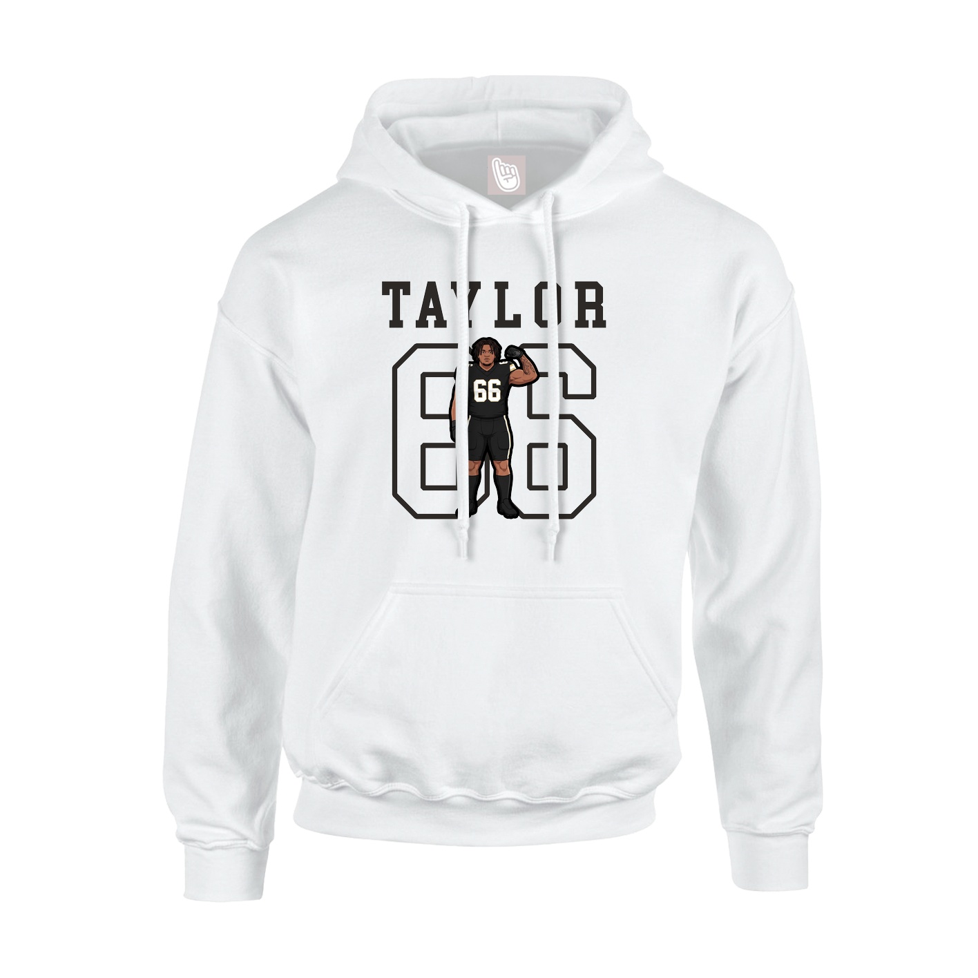 Youth Hoodie — Shirsey in White