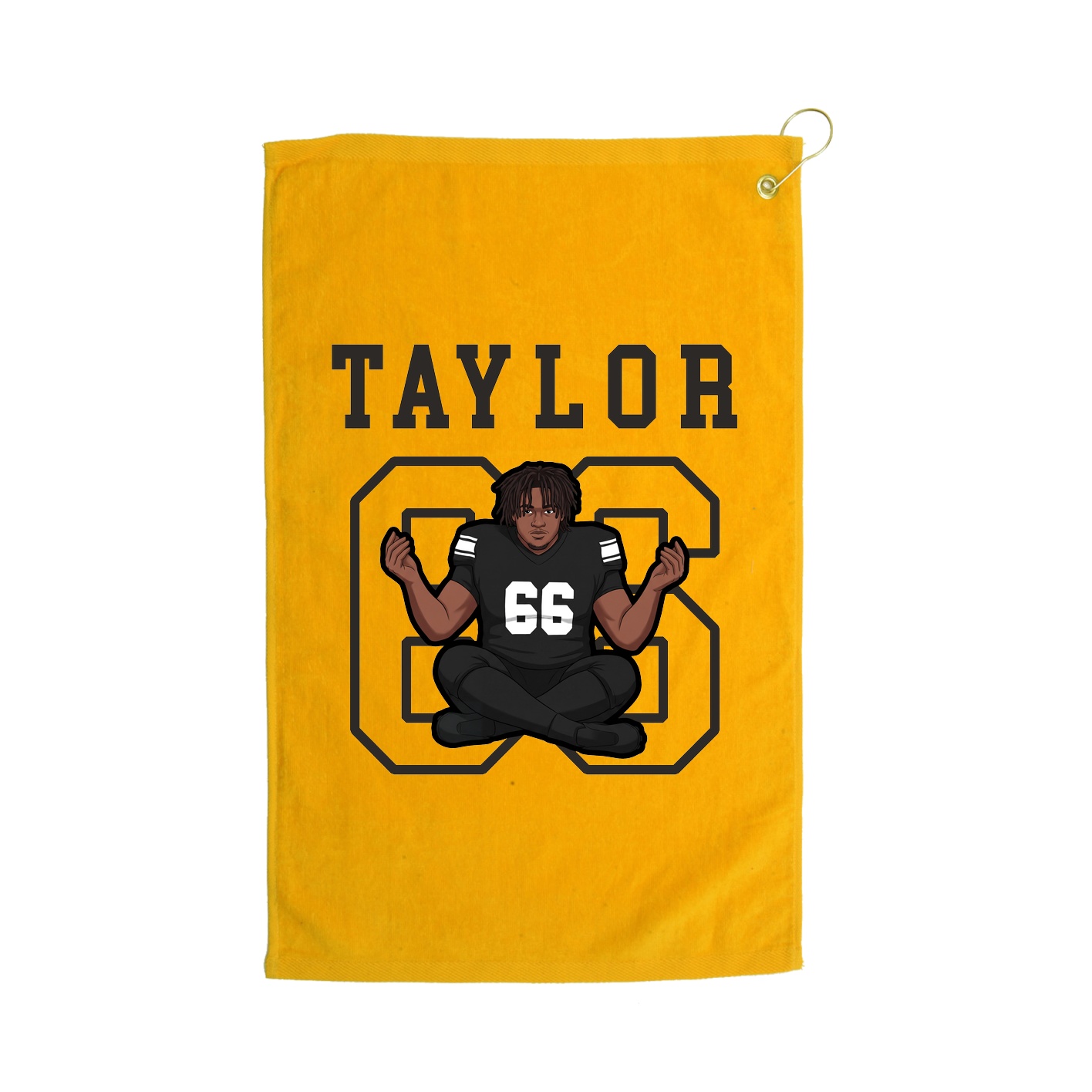 Golf Towel — Shirsey in Gold