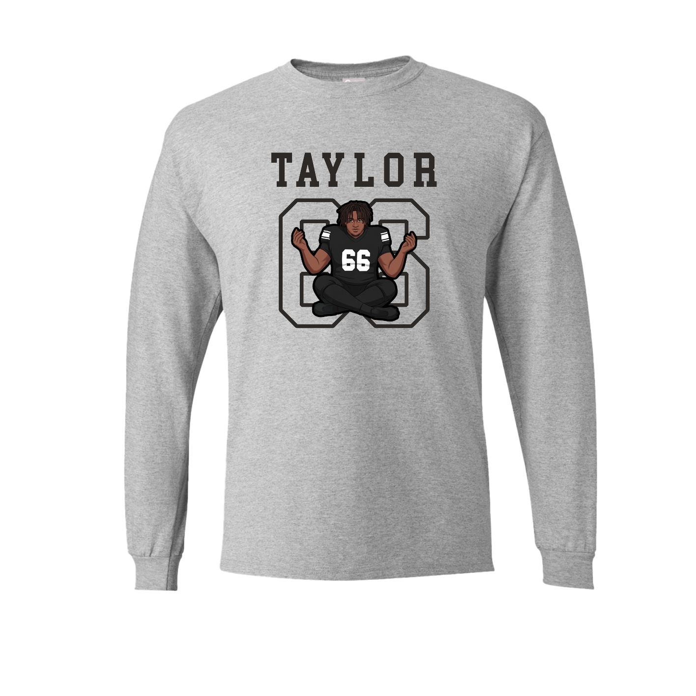 Long Sleeve Tee — Shirsey in Grey