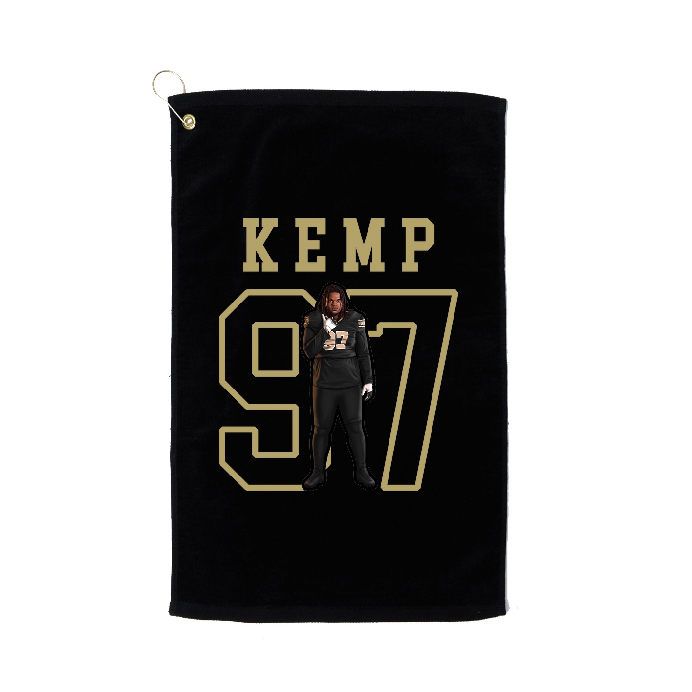 Golf Towel — Shirsey in Black