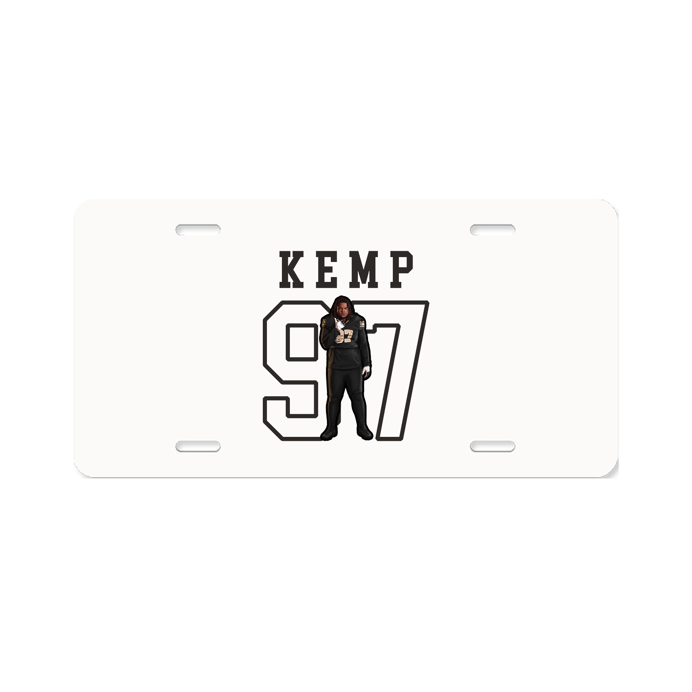 License Plate — Shirsey in Classic