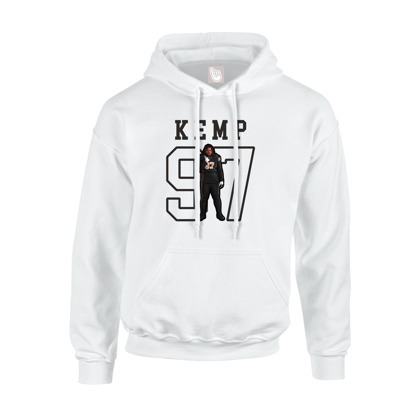 Youth Hoodie — Shirsey in White
