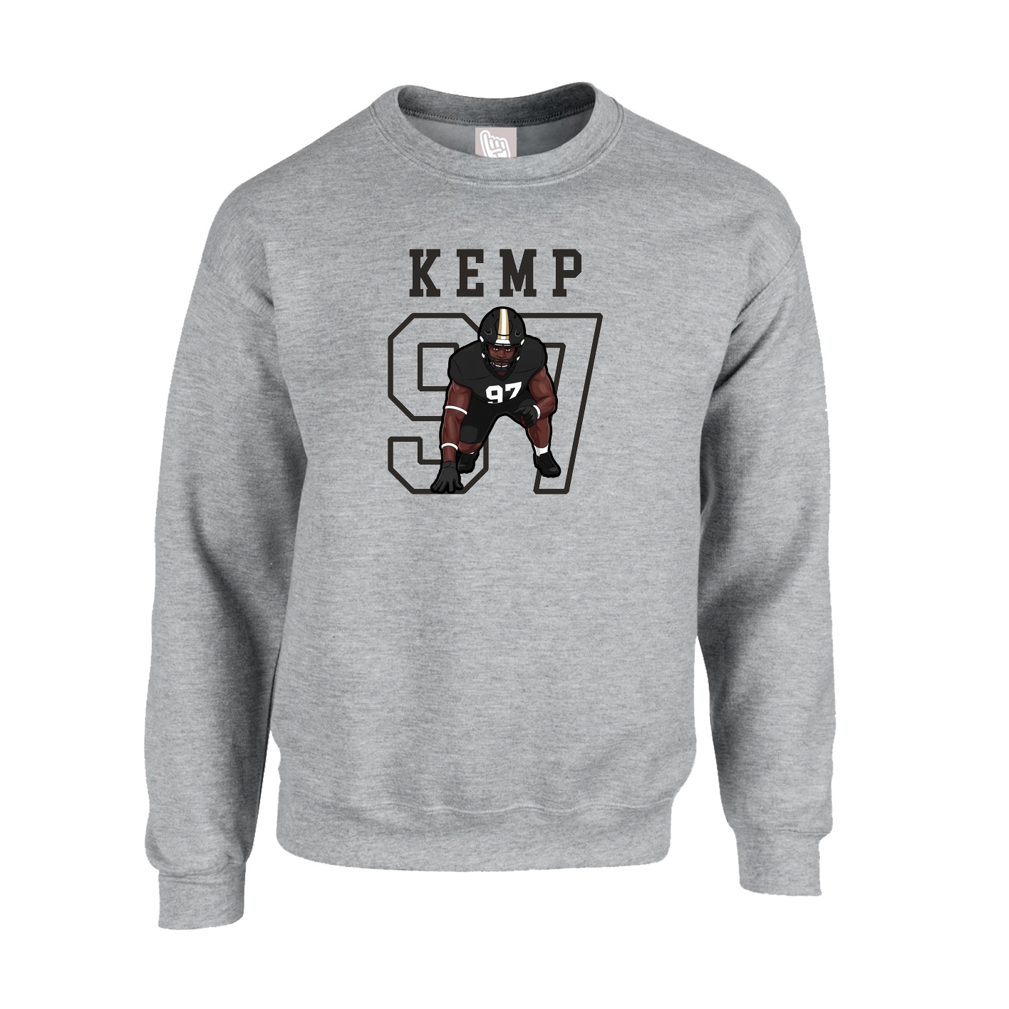 Fleece Crew — Shirsey in Grey