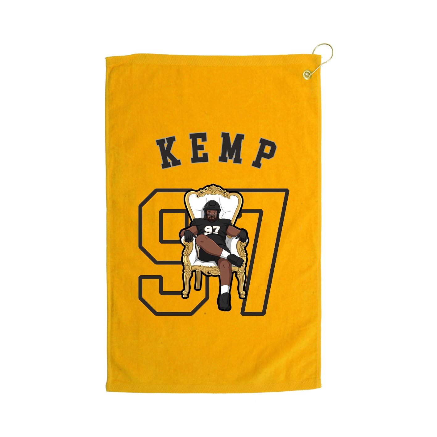 Golf Towel — Shirsey Arch in Gold