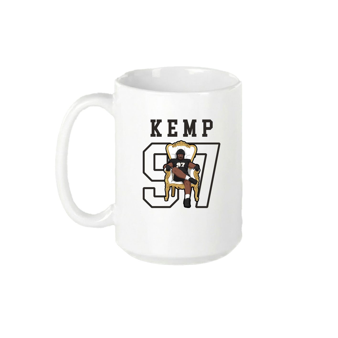 15oz Coffee Mug — Shirsey in White