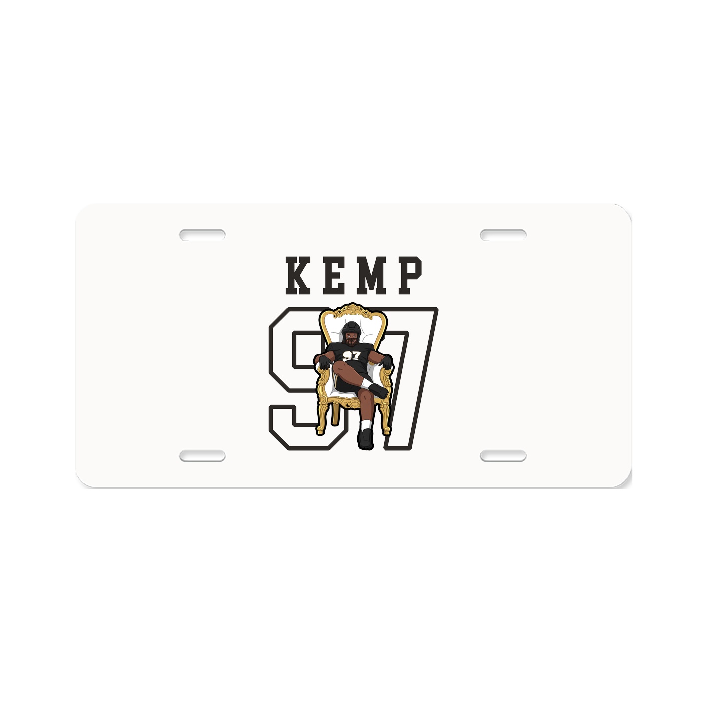 License Plate — Shirsey in Classic