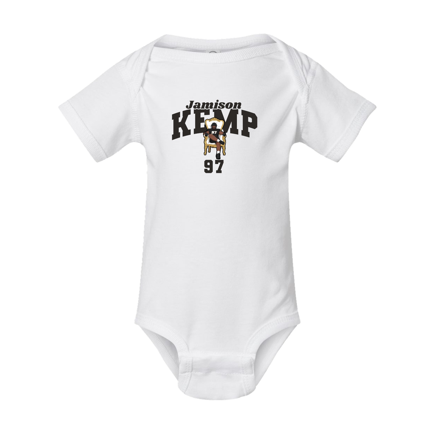 Baby Onesie — Signature Arch in White
