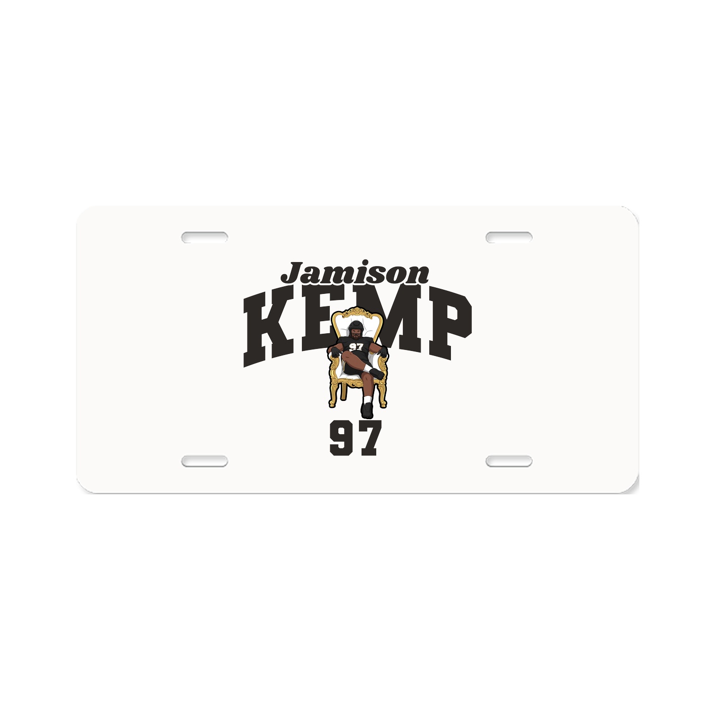 License Plate — Signature Arch in Classic