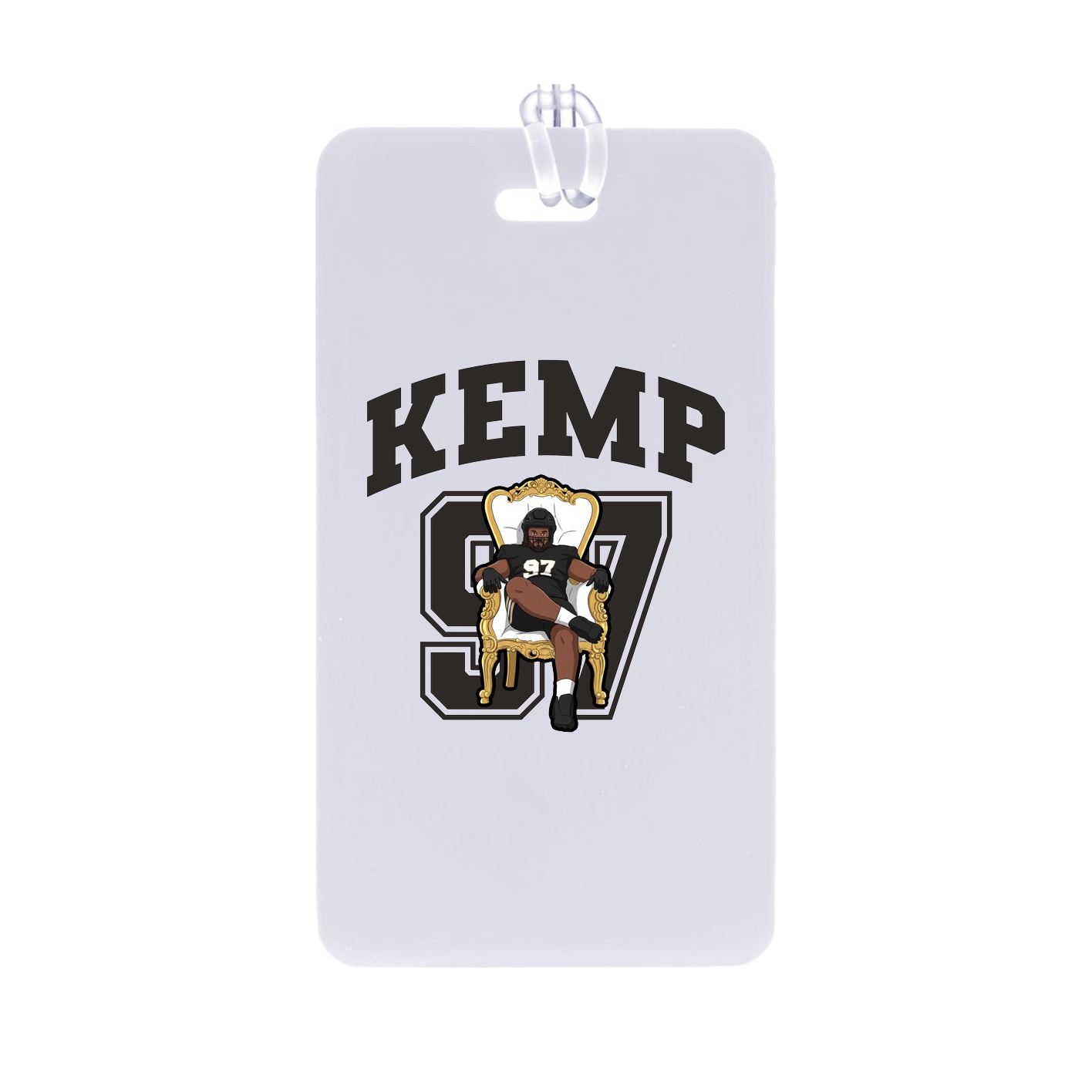Bag Tag — Number in Classic