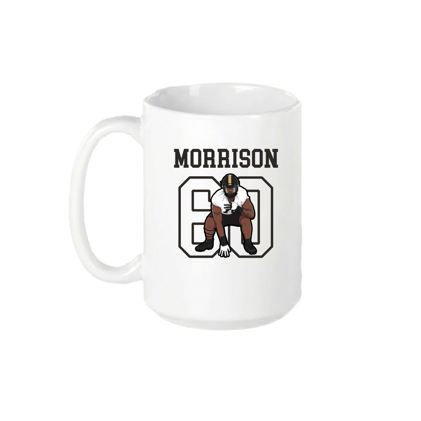 15oz Coffee Mug — Shirsey in White