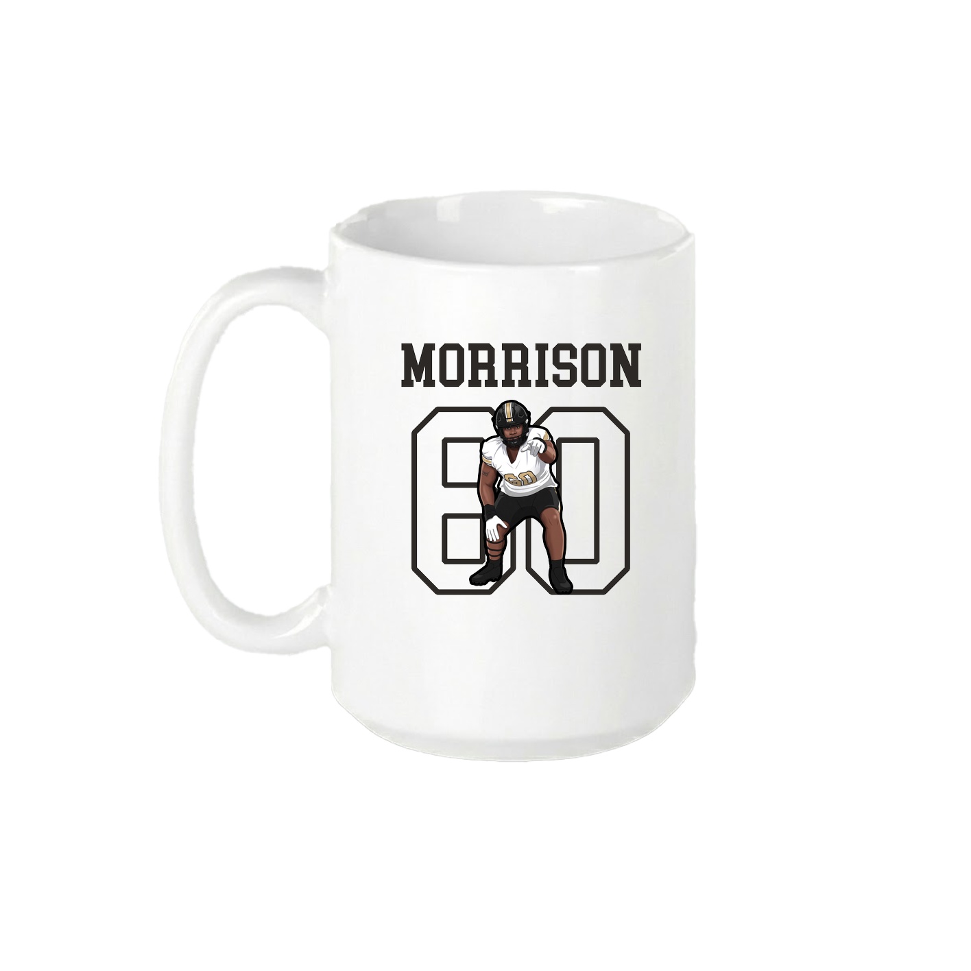 15oz Coffee Mug — Shirsey in White