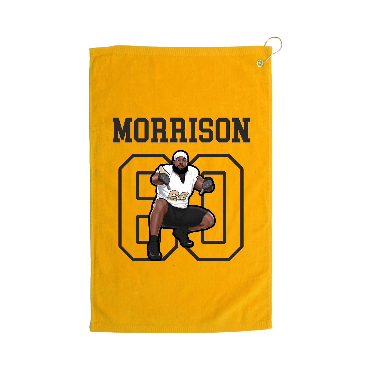 Golf Towel — Shirsey in Gold