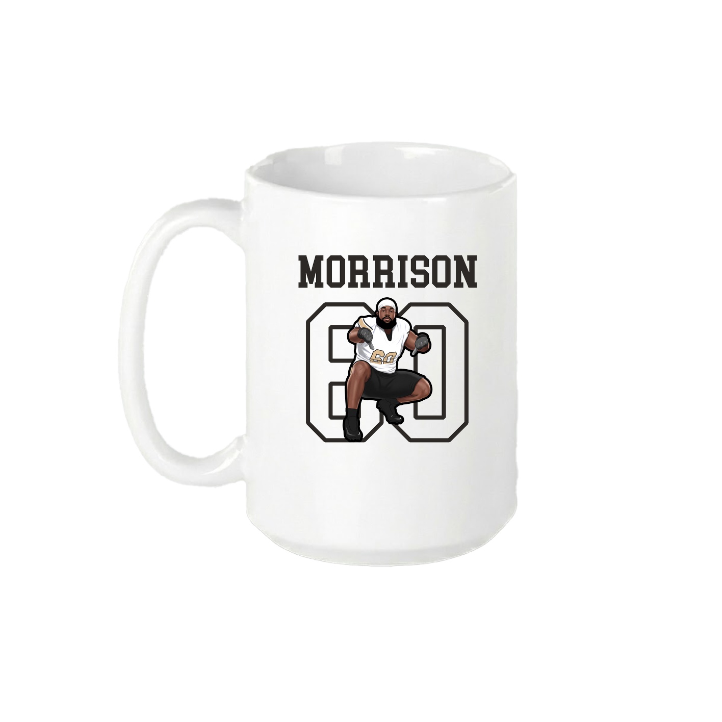15oz Coffee Mug — Shirsey in White