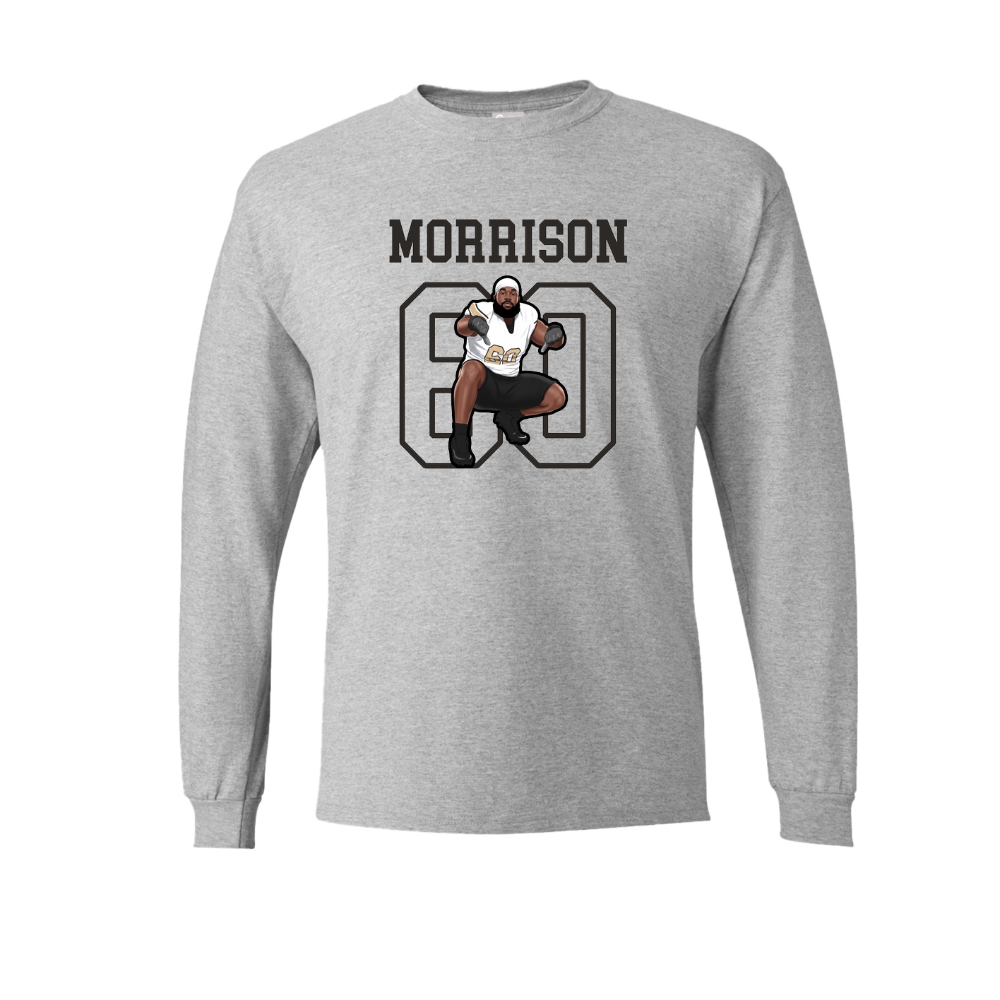 Long Sleeve Tee — Shirsey in Grey