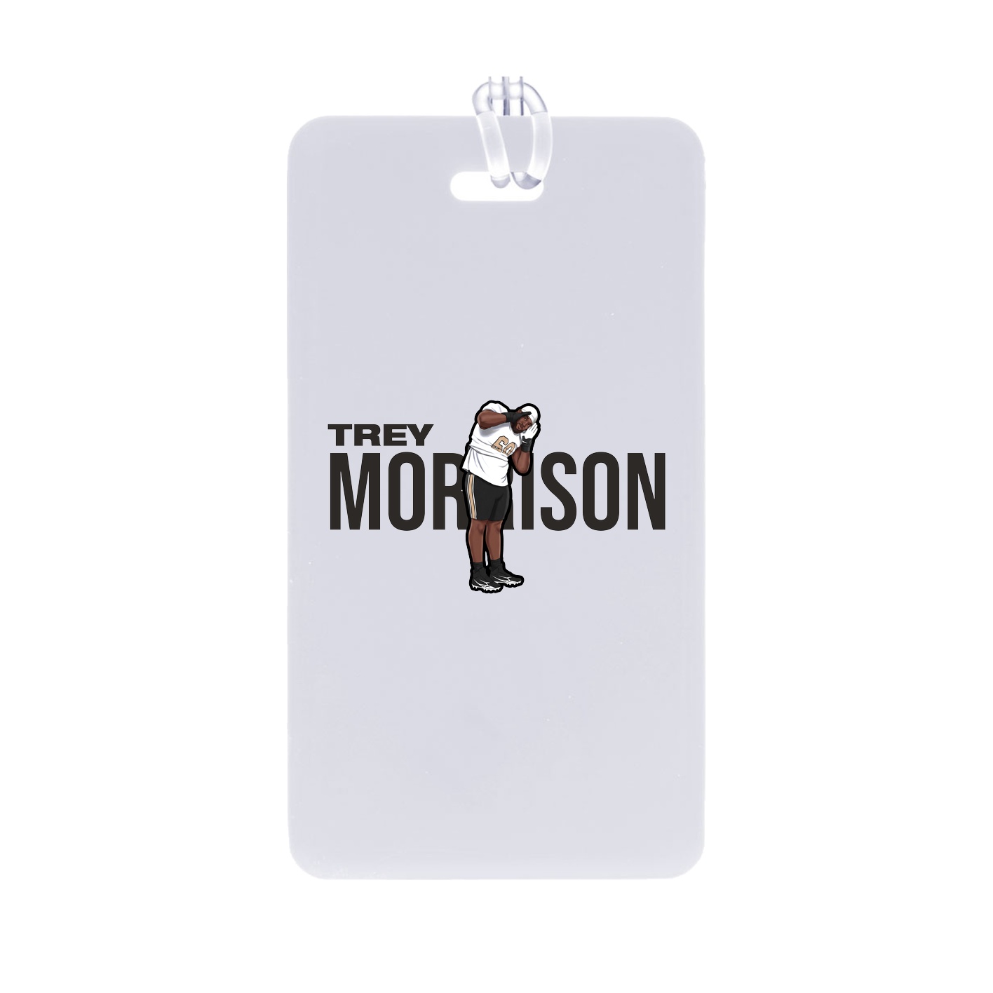 Bag Tag — Player Name in Classic