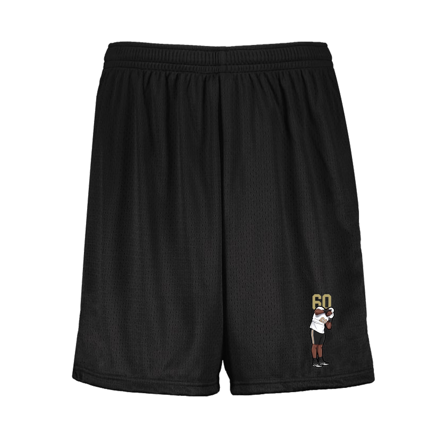 Shorts — Number Top in Black