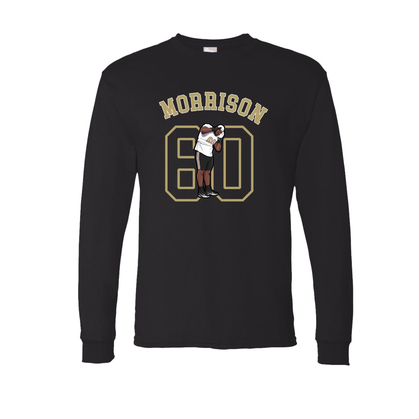 Long Sleeve Tee — Shirsey Arch in Black