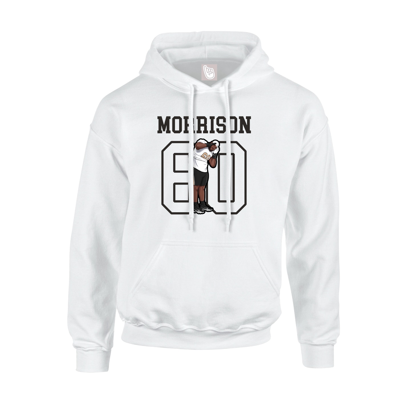 Youth Hoodie — Shirsey in White