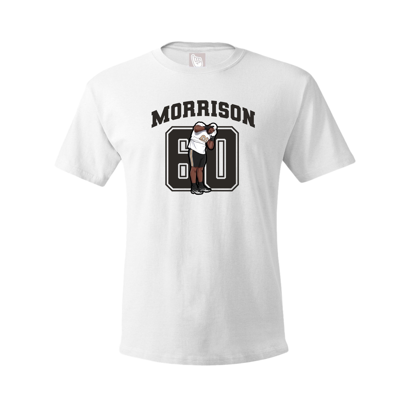Tee — Number in White