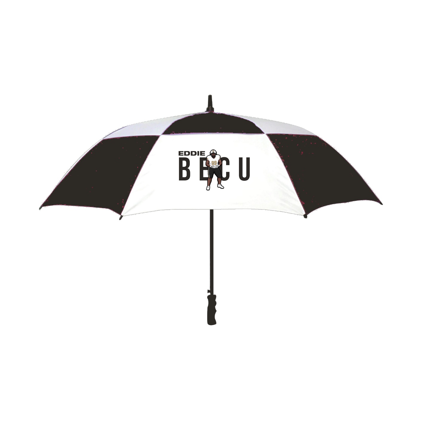 Golf Umbrella — Player Name in Black
