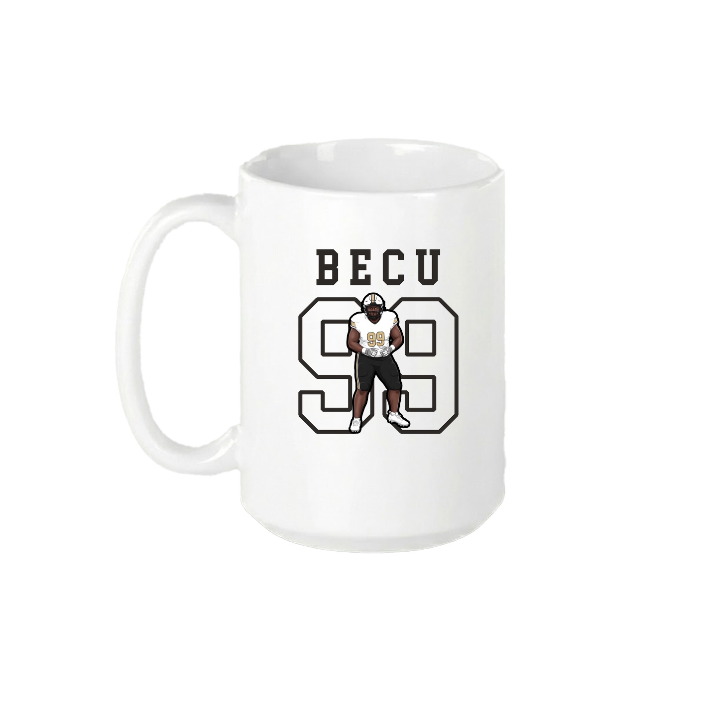 15oz Coffee Mug — Shirsey in White