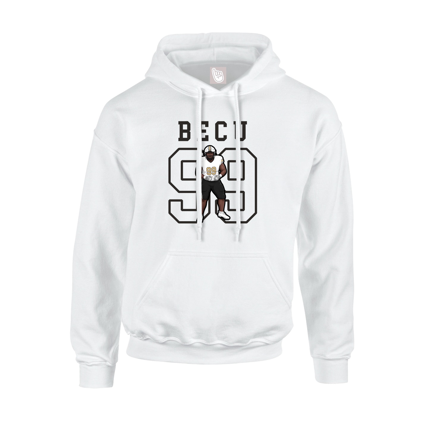 Youth Hoodie — Shirsey in White