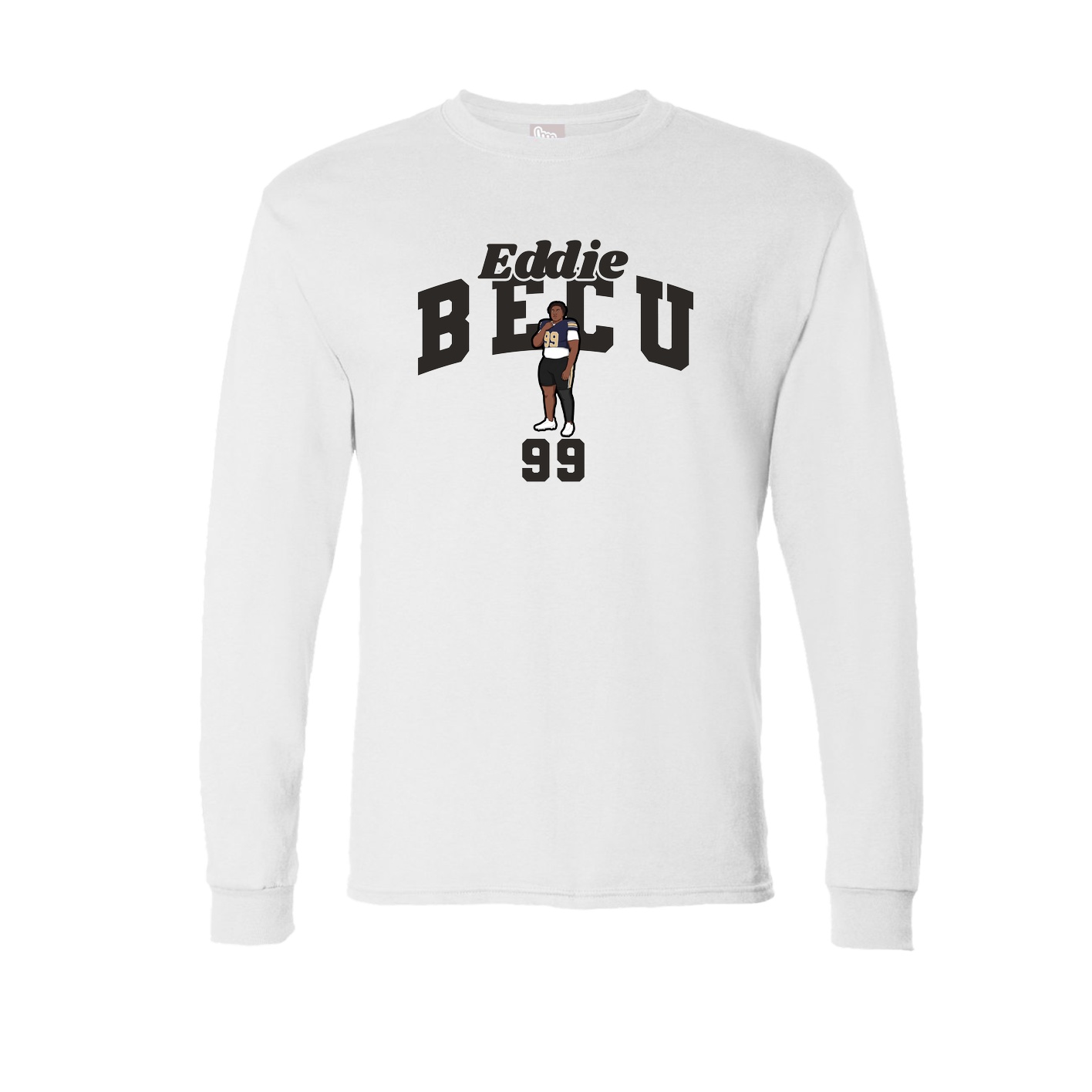 Long Sleeve Tee — Signature Arch in White