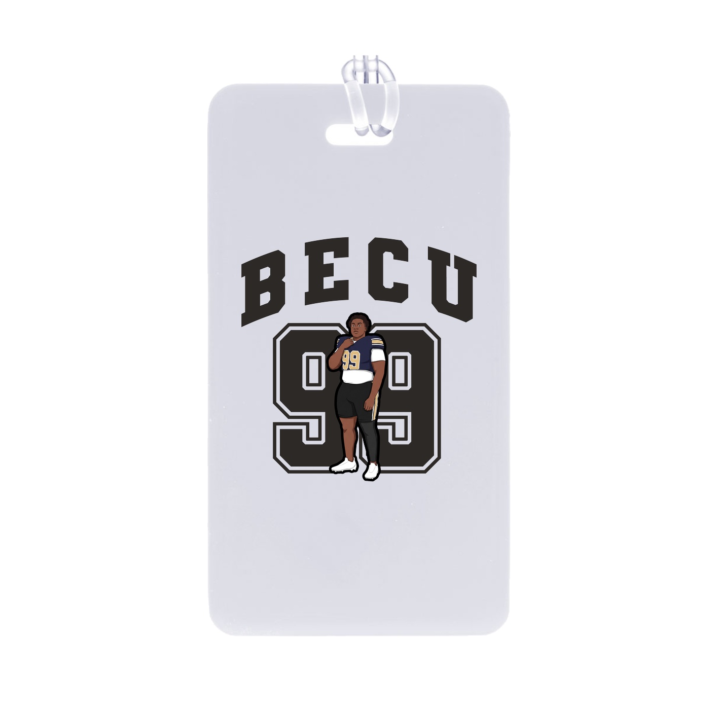 Bag Tag — Number in Classic