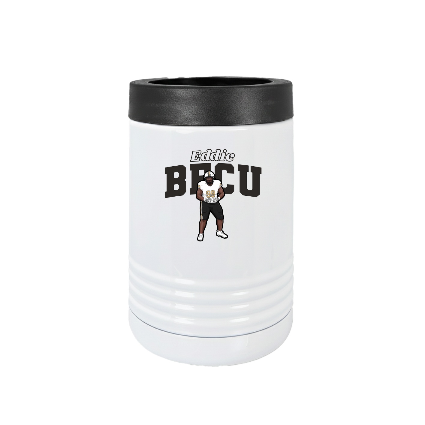 Beverage Holder — Name Arch in White