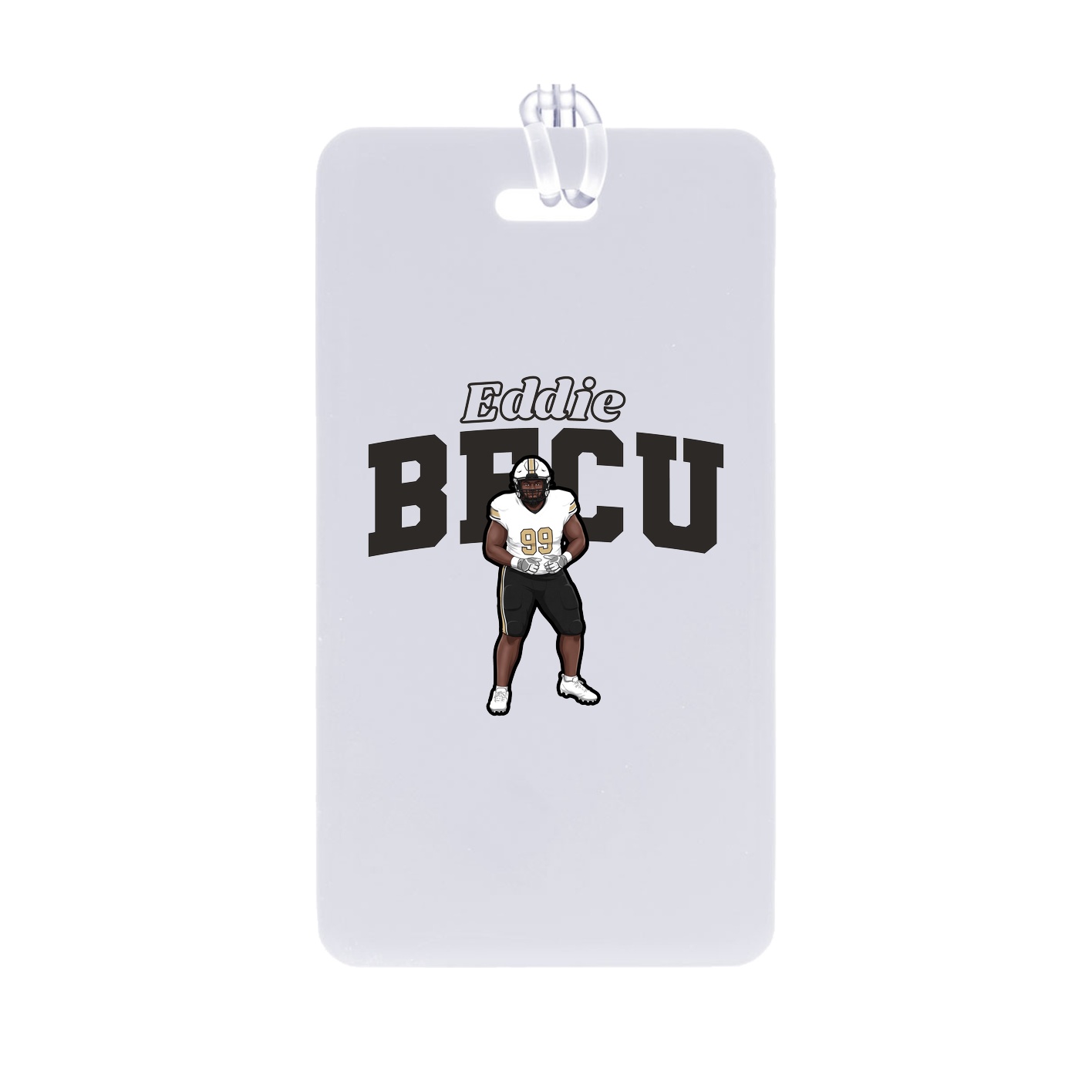 Bag Tag — Name Arch in Classic
