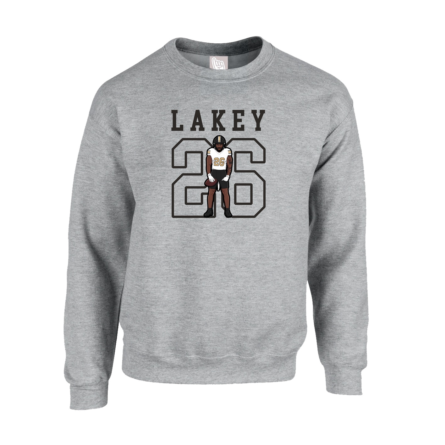 Fleece Crew — Shirsey in Grey