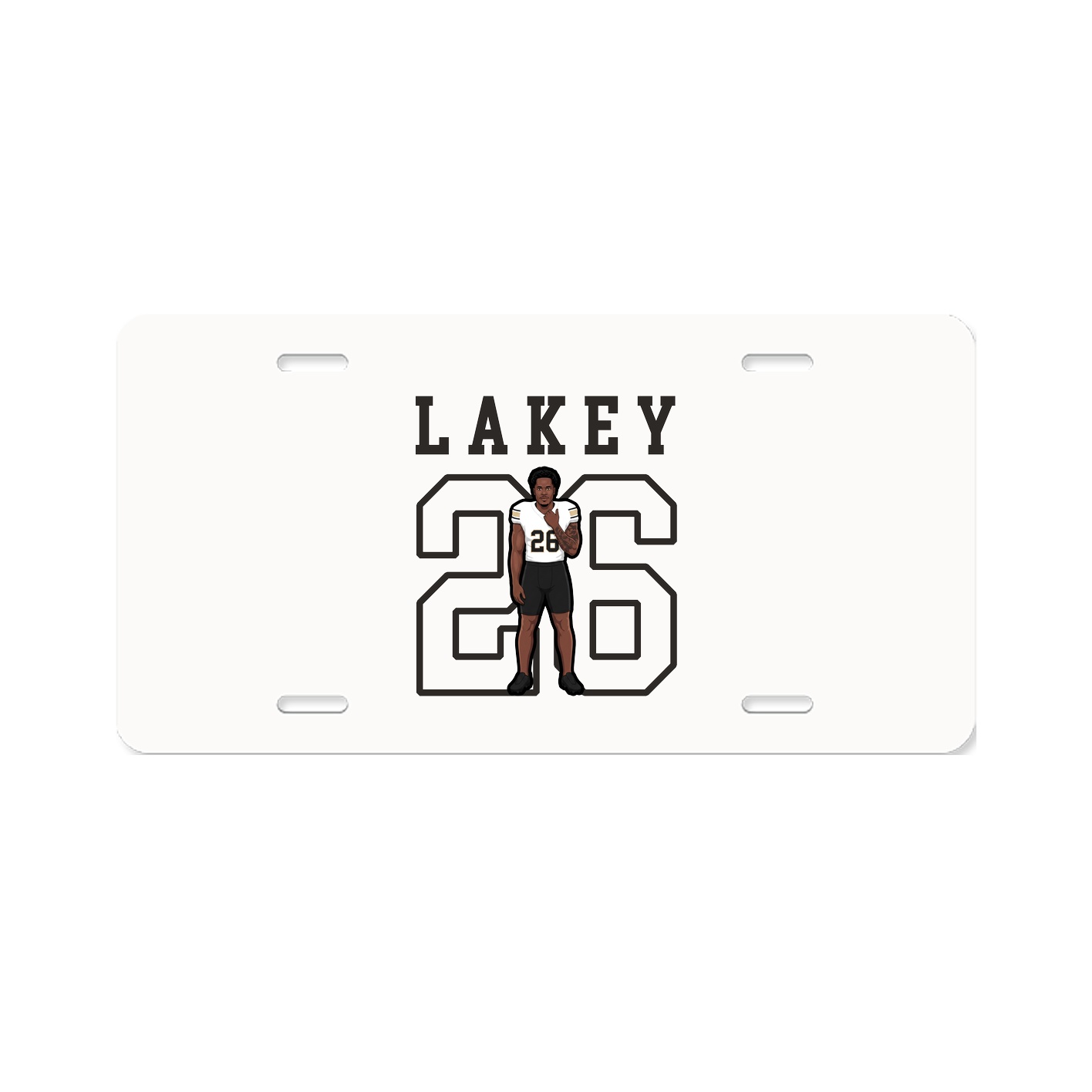 License Plate — Shirsey in Classic