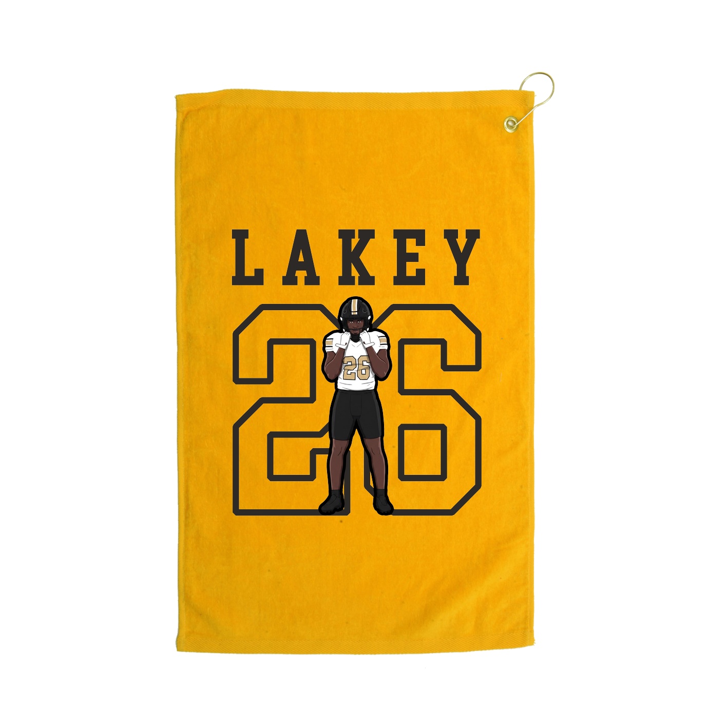 Golf Towel — Shirsey in Gold