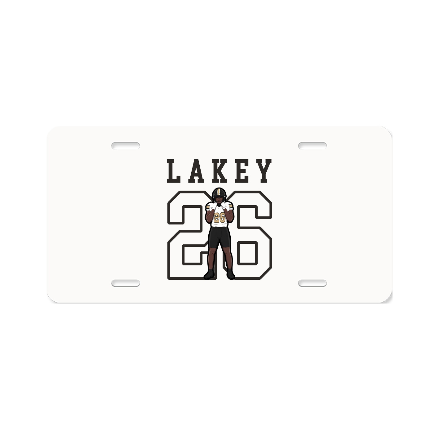 License Plate — Shirsey in Classic