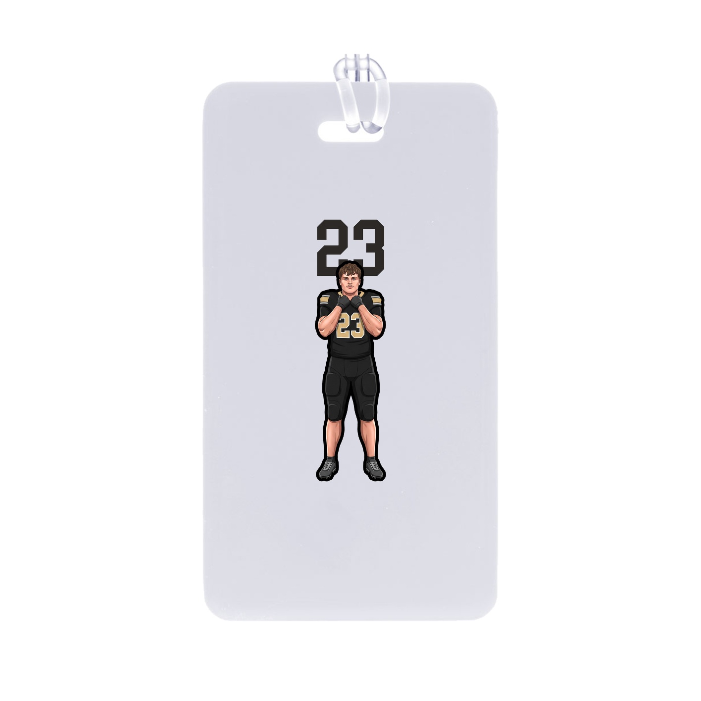 Bag Tag — Number Top in Classic