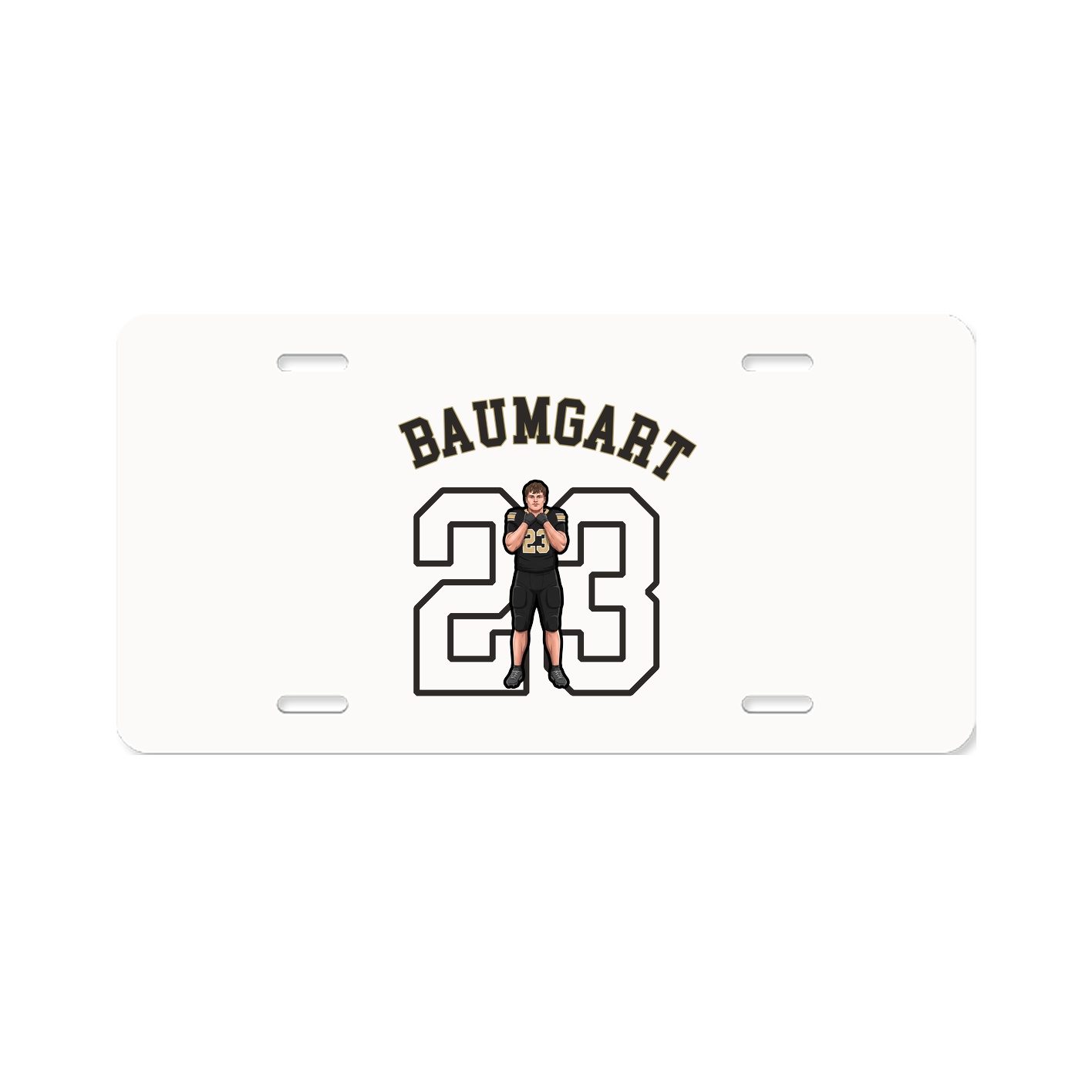 License Plate — Shirsey Arch in Classic