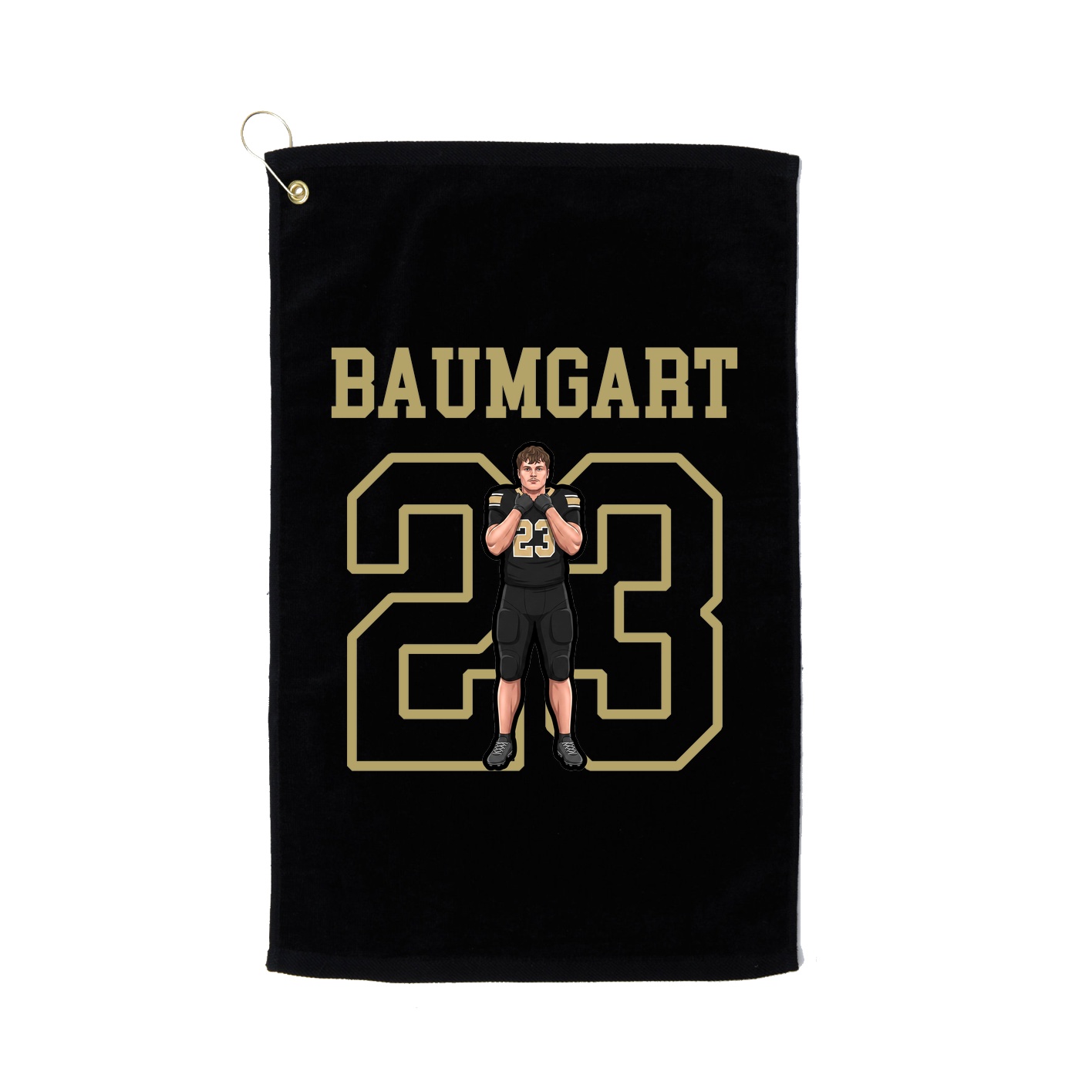 Golf Towel — Shirsey in Black