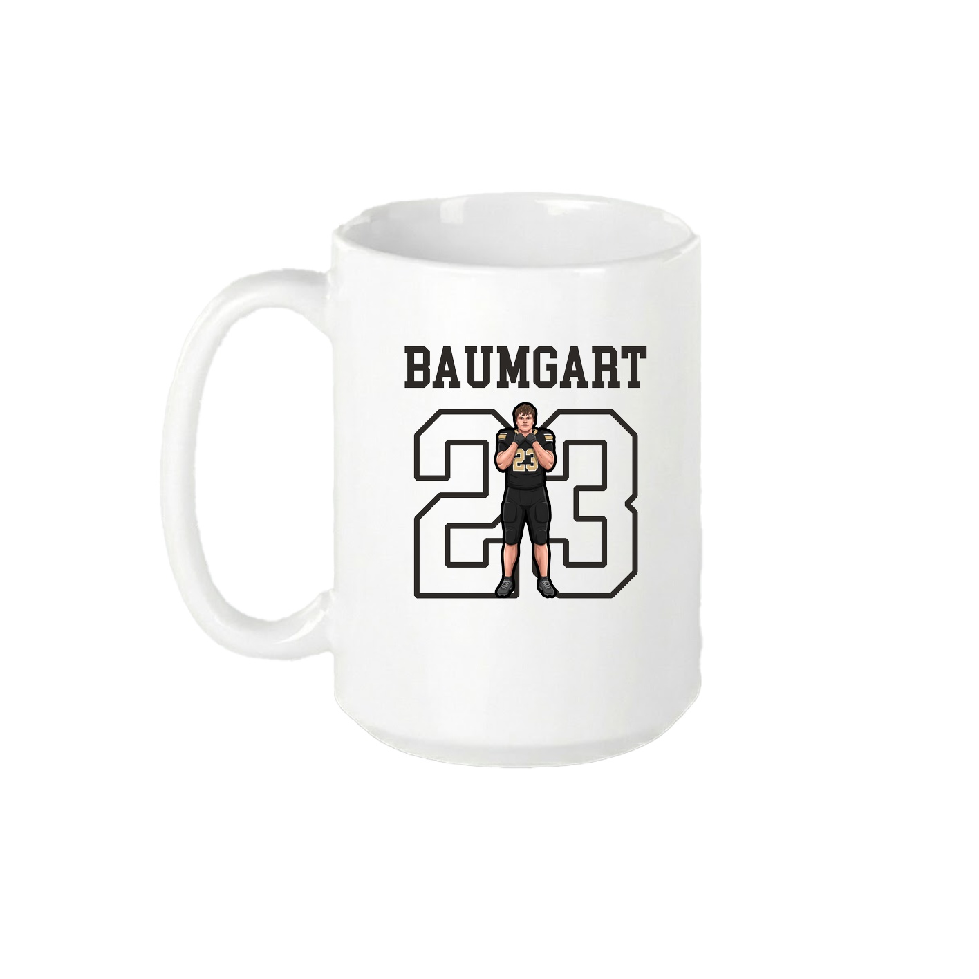 15oz Coffee Mug — Shirsey in White