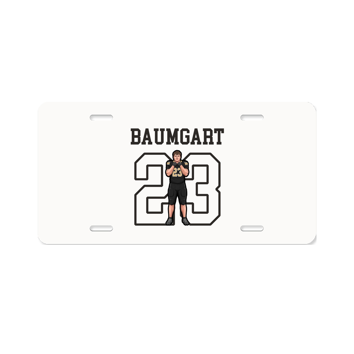 License Plate — Shirsey in Classic