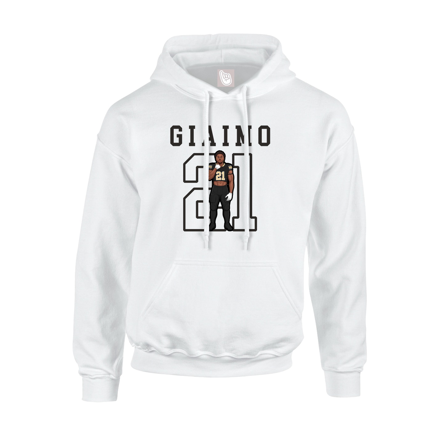 Youth Hoodie — Shirsey in White