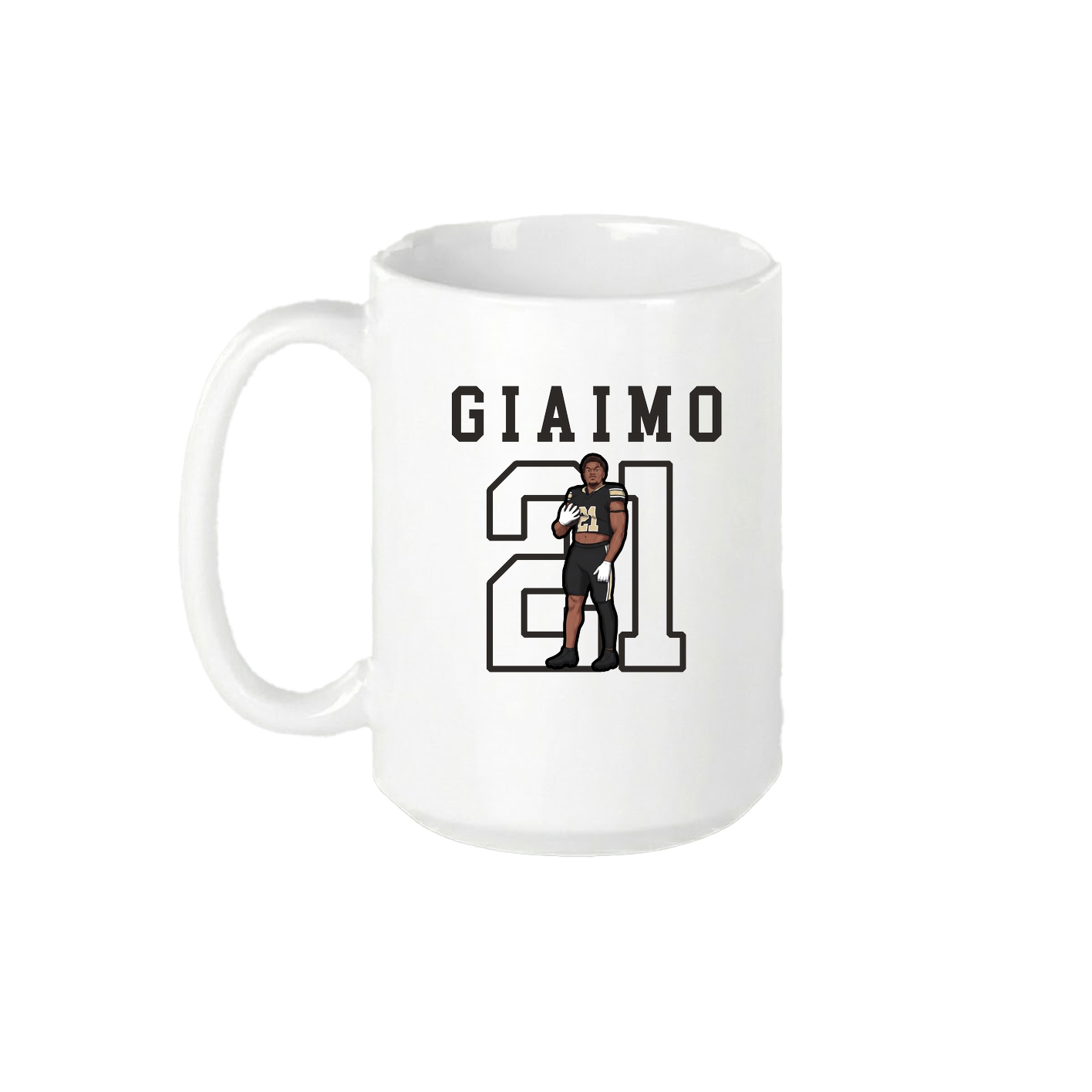 15oz Coffee Mug — Shirsey in White
