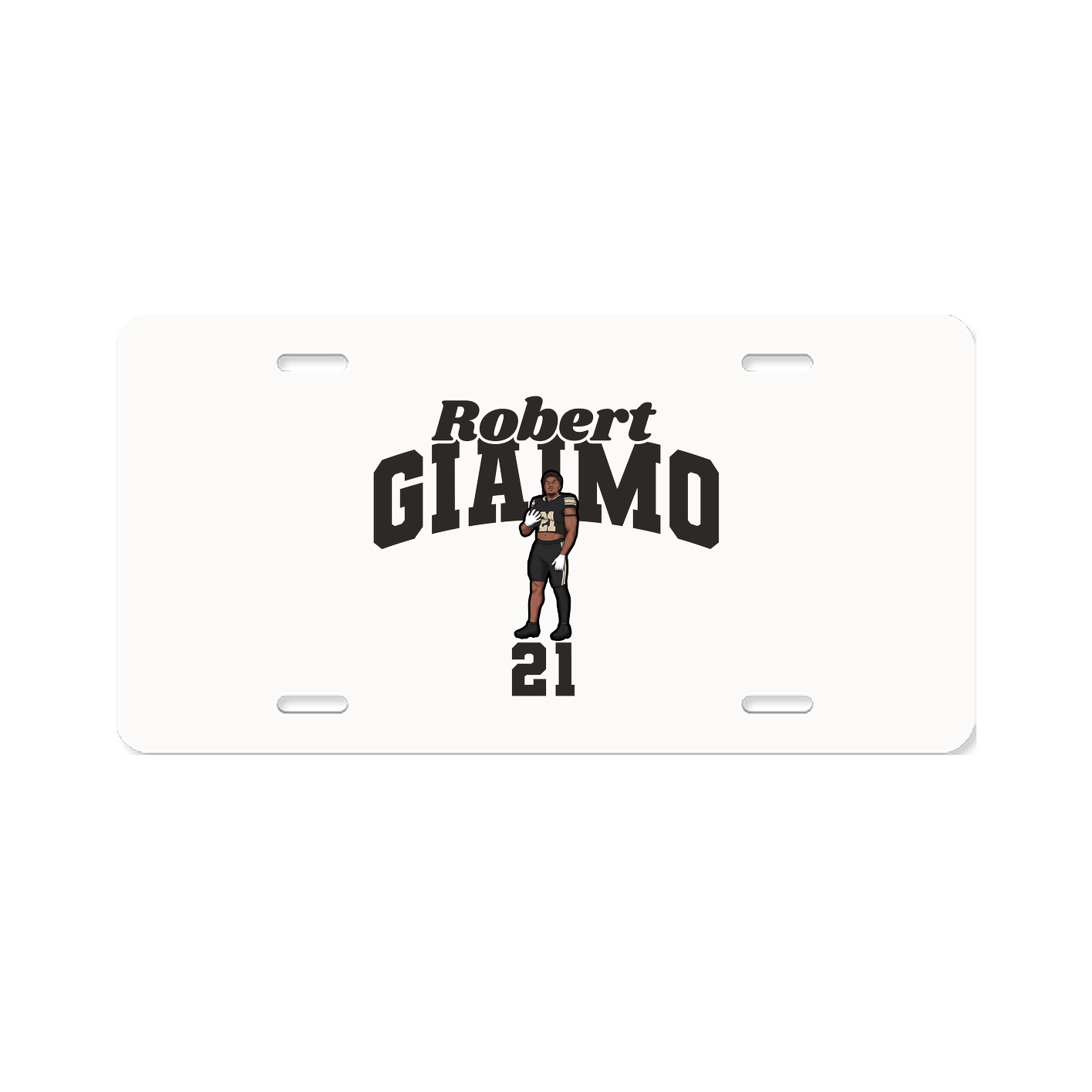 License Plate — Signature Arch in Classic