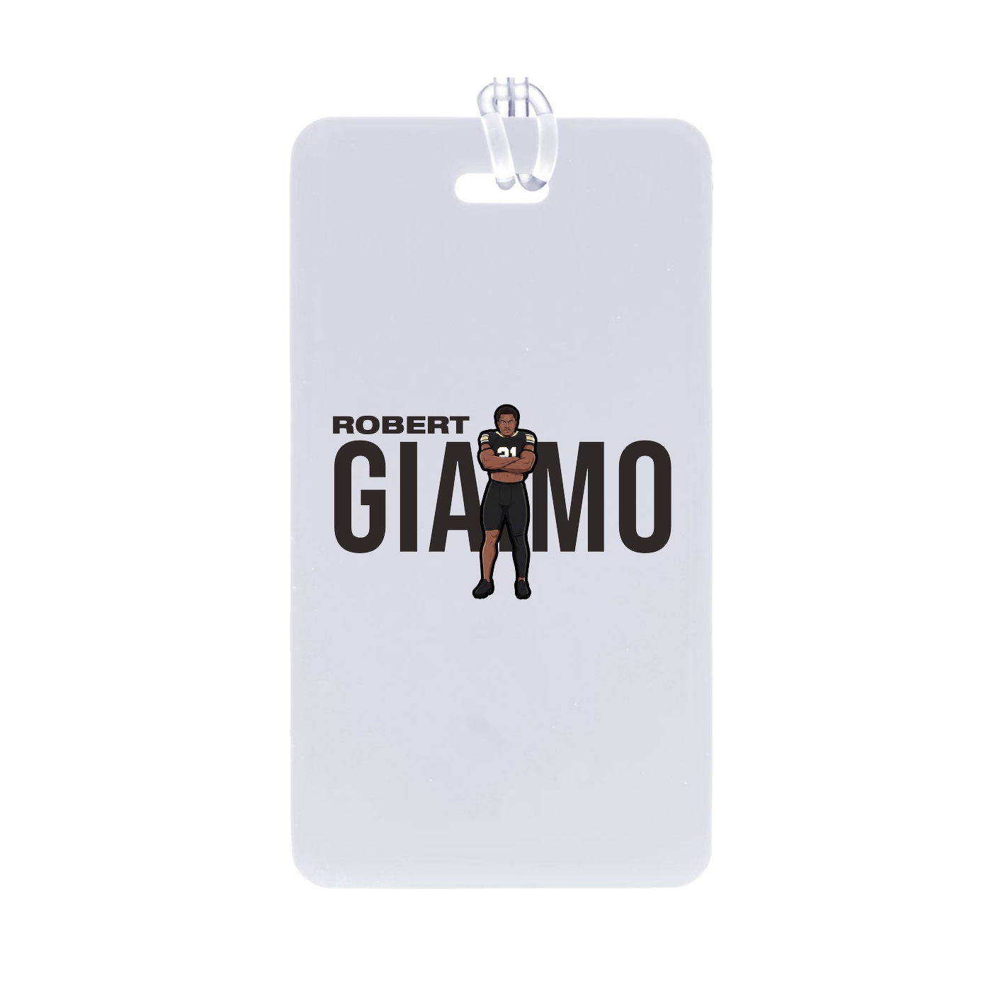 Bag Tag — Player Name in Classic