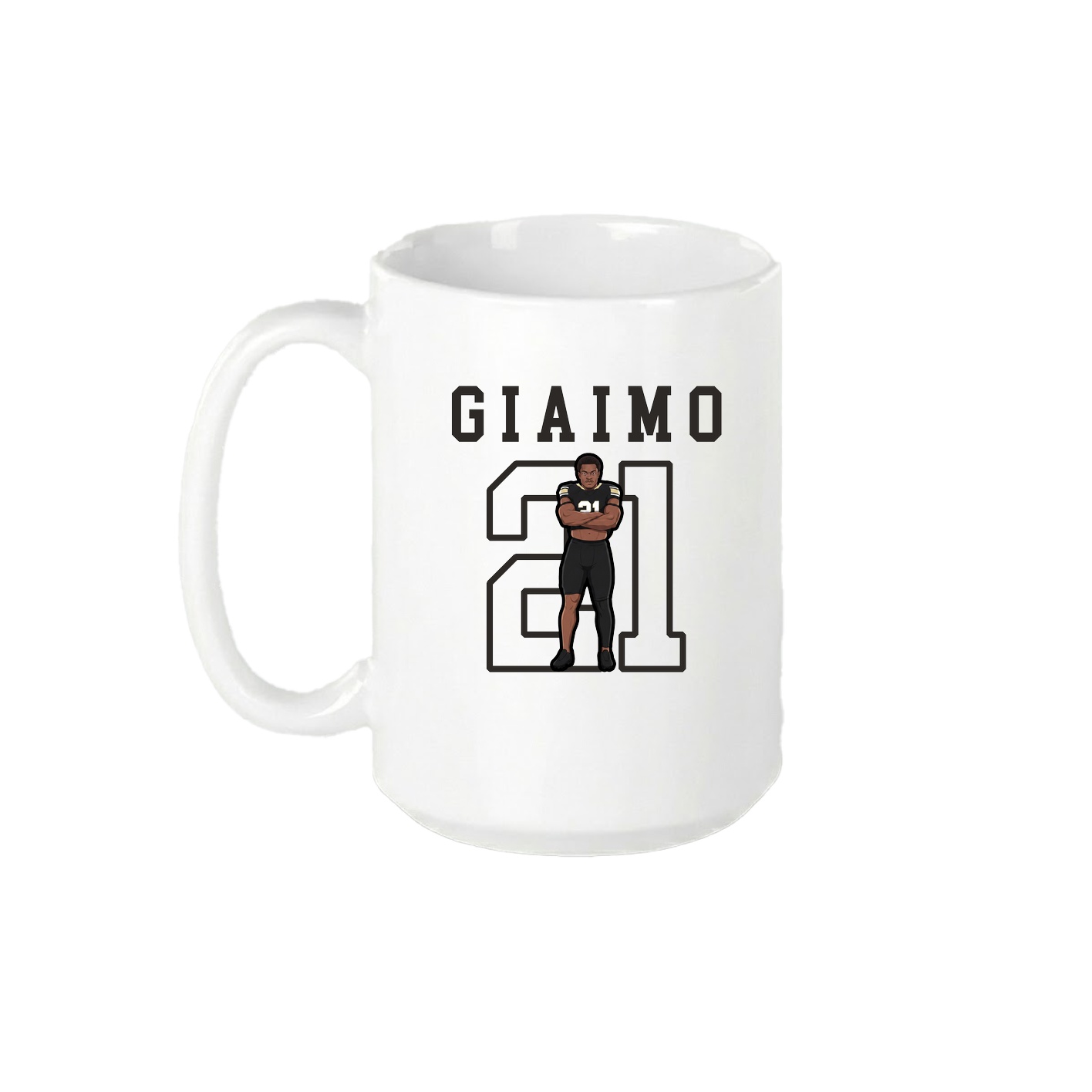 15oz Coffee Mug — Shirsey in White