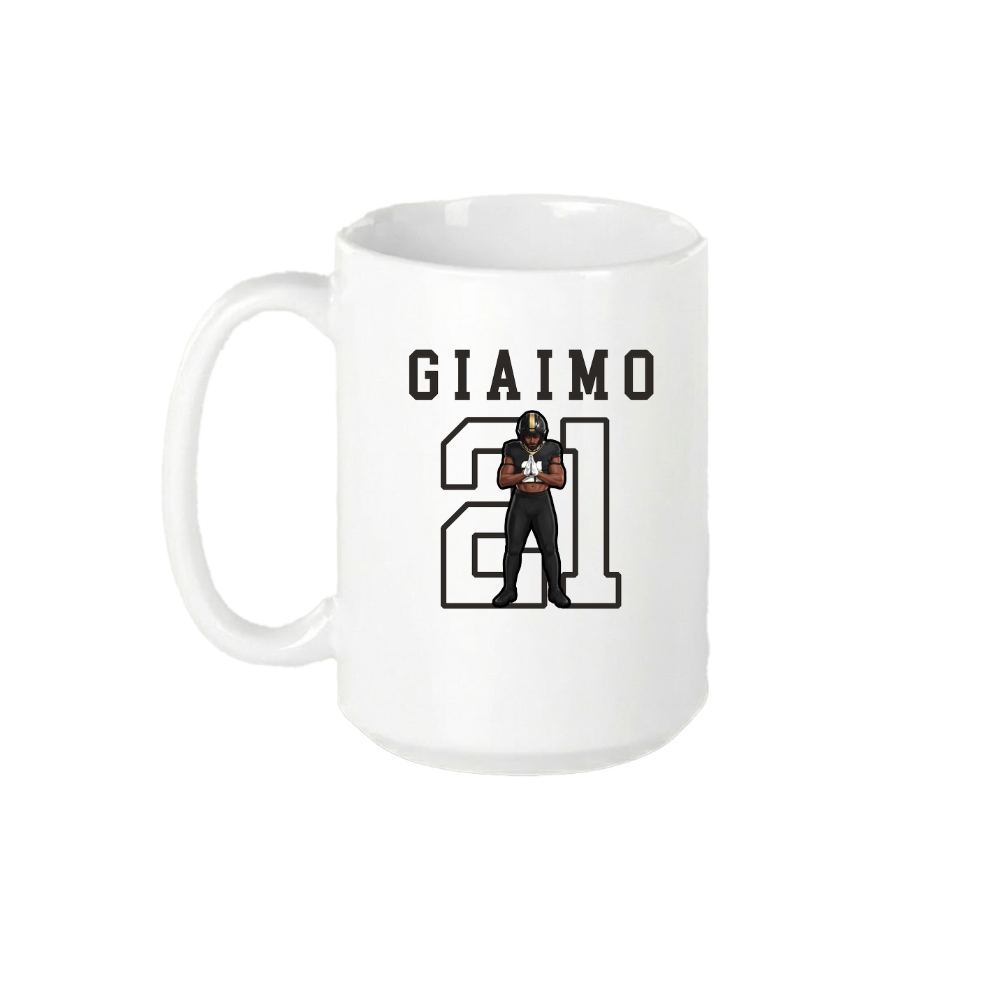 15oz Coffee Mug — Shirsey in White