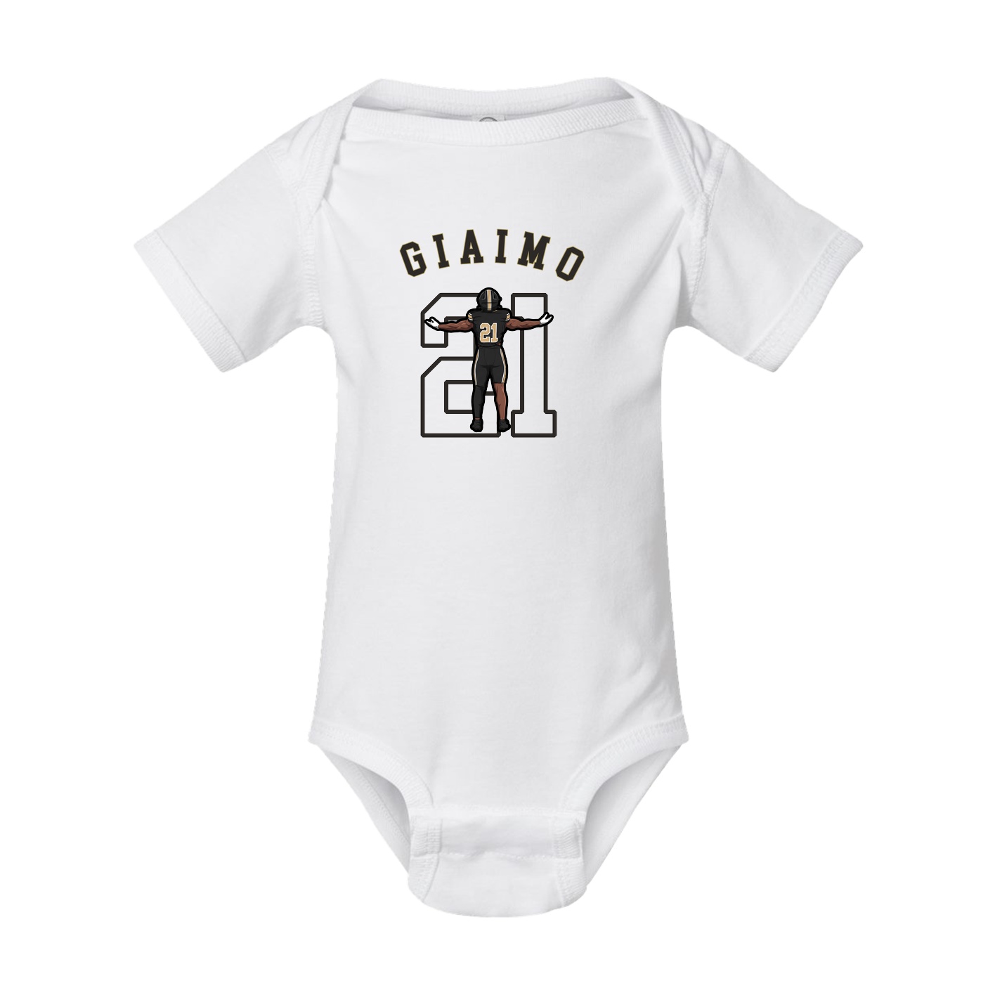 Baby Onesie — Shirsey Arch in White