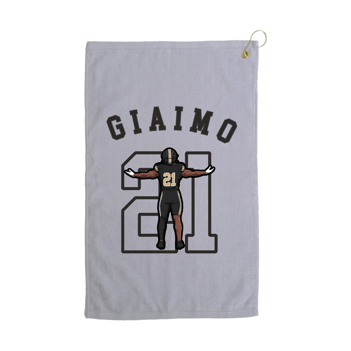Golf Towel — Shirsey Arch in Grey