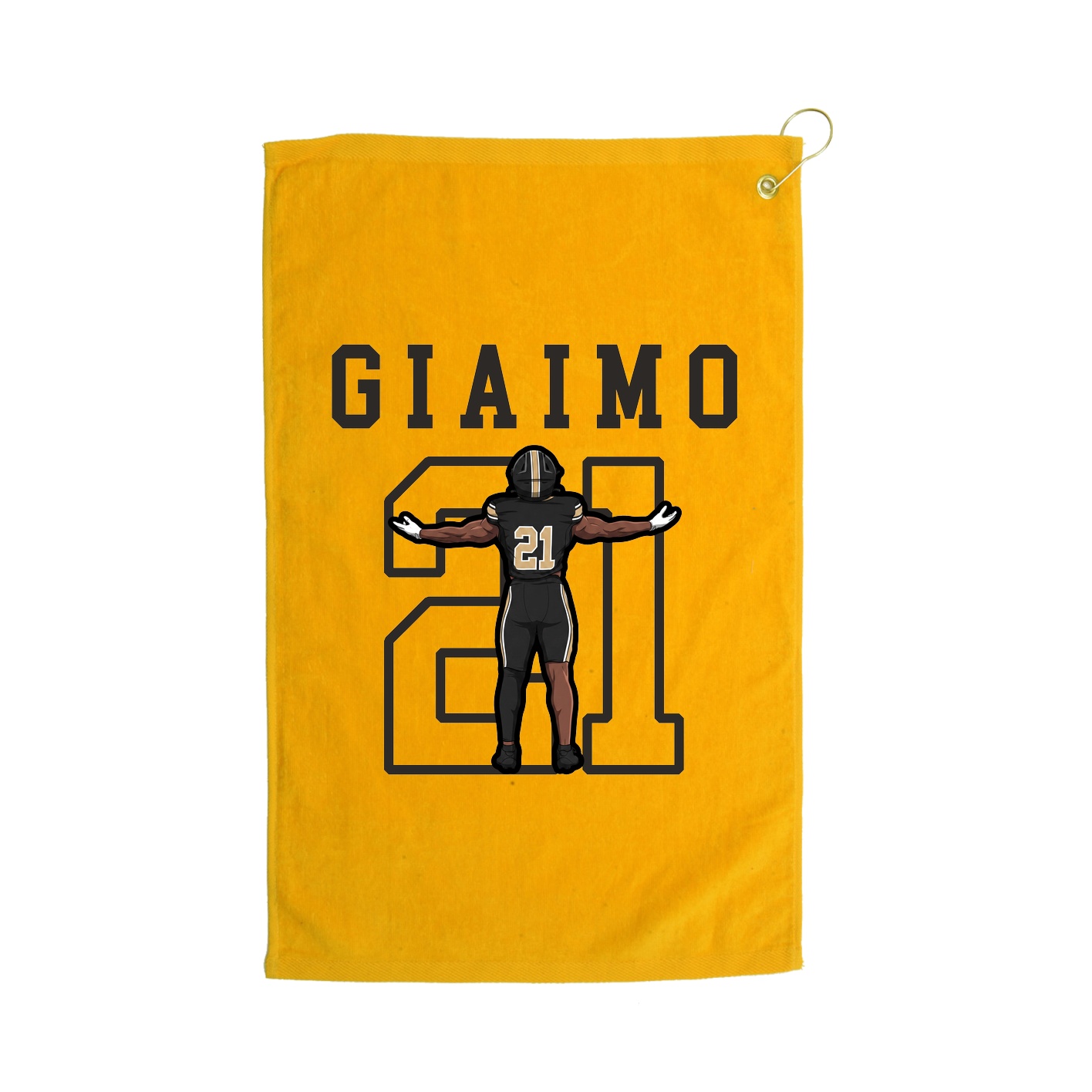Golf Towel — Shirsey in Gold