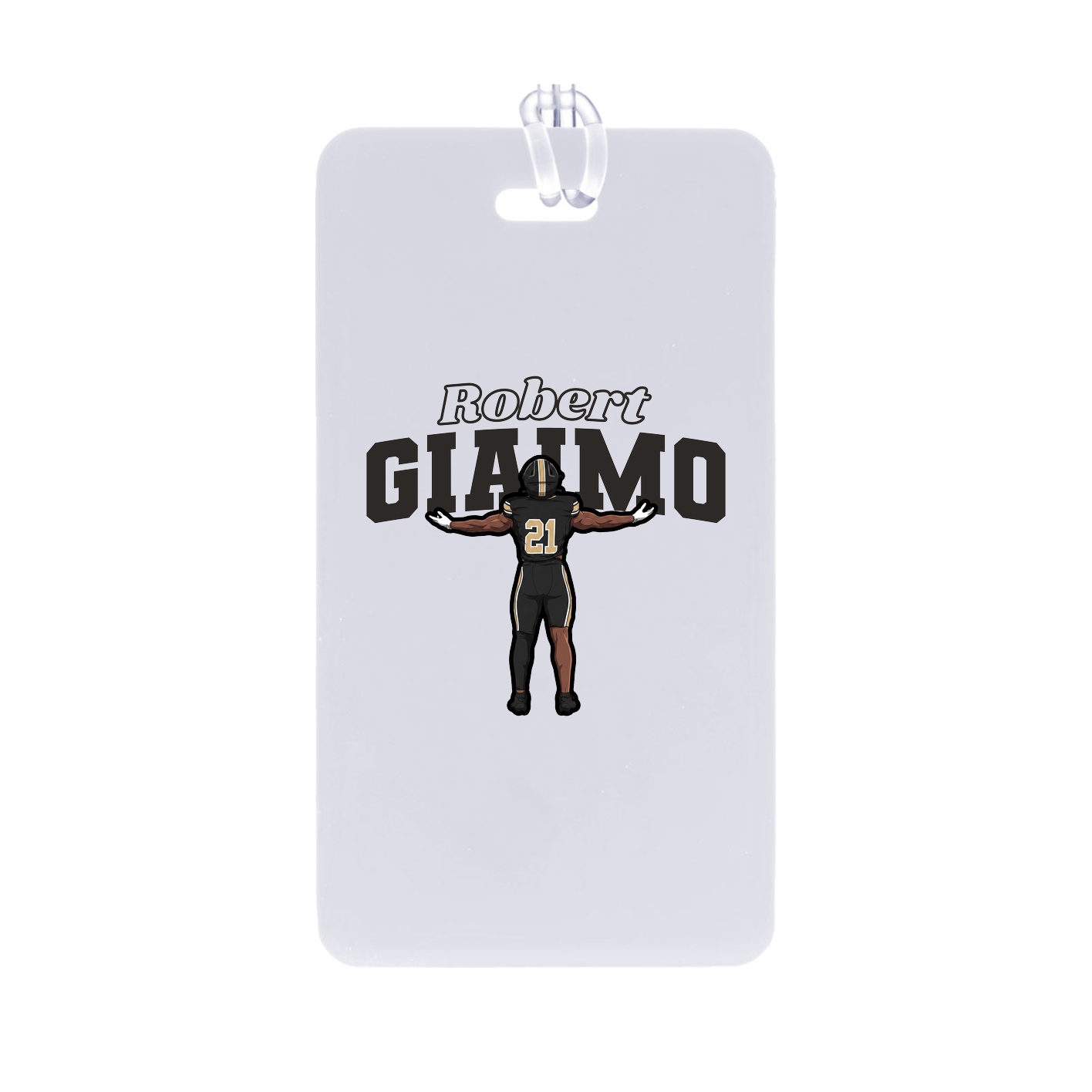 Bag Tag — Name Arch in Classic