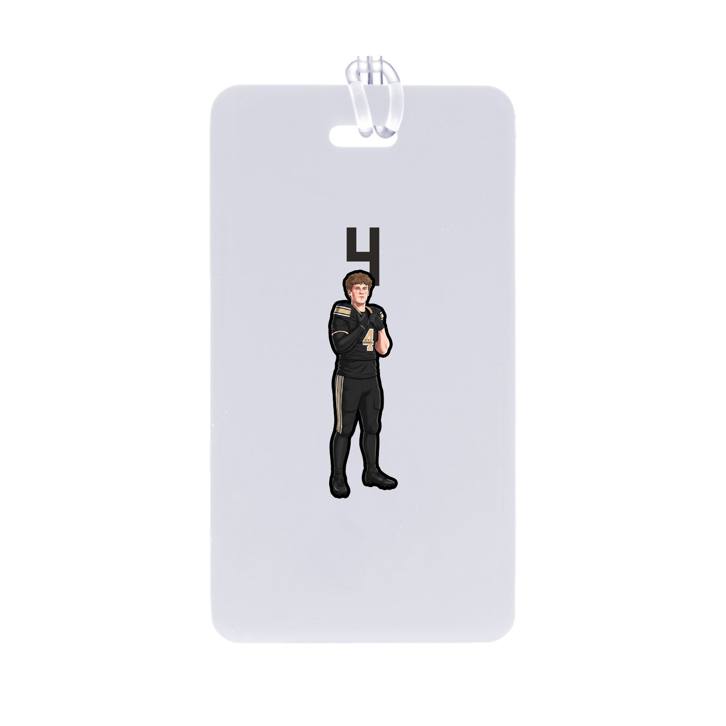 Bag Tag — Number Top in Classic